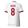 Billiga Fotbollströjor AC Milan Suso 8 Borta tröja 2017/18 Kortärmad