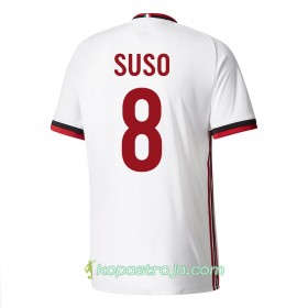 Billiga Fotbollströjor AC Milan Suso 8 Borta tröja 2017/18 Kortärmad