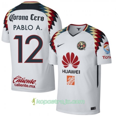 Billiga Fotbollströjor Club América Pablo A. Borta tröja 2017/18 Kortärmad