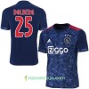 Billiga Fotbollströjor AFC Ajax Dolberg 25 Borta tröja 2017/18 Kortärmad