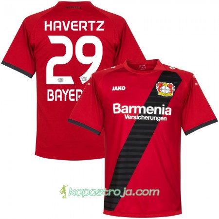 Billiga Fotbollströjor Bayer 04 Leverkusen Havertz Borta tröja 2017/18 Kortärmad