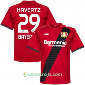 Billiga Fotbollströjor Bayer 04 Leverkusen Havertz Borta tröja 2017/18 Kortärmad