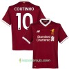 Billiga Fotbollströjor Liverpool Coutinho Hemma tröja 2017/18 Kortärmad