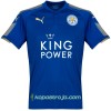Billiga Fotbollströjor Leicester City Vardy Hemma tröja 2017/18 Kortärmad