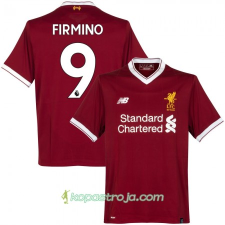 Billiga Fotbollströjor Liverpool Firmino Hemma tröja 2017/18 Kortärmad