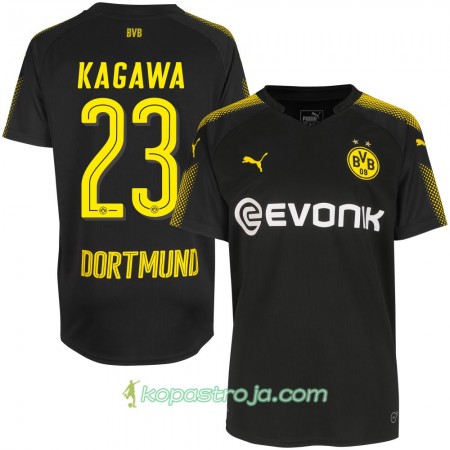 Billiga Fotbollströjor Borussia Dortmund Kagawa 23 Borta tröja 2017/18 Kortärmad