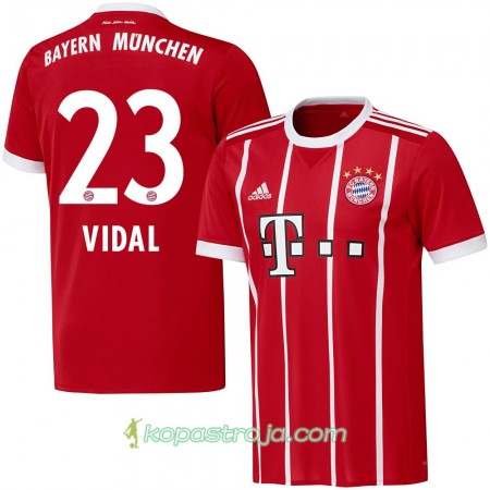 Billiga Fotbollströjor FC Bayern München Vidal 23 Hemma tröja 2017/18 Kortärmad