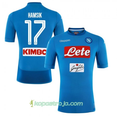 Billiga Fotbollströjor SSC Napoli Hamsik 17 Hemma tröja 2017/18 Kortärmad
