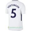 Billiga Fotbollströjor Tottenham Hotspur Vertongen 5 Hemma tröja 2017/18 Kortärmad