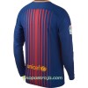 Billiga Fotbollströjor FC Barcelona Hemma tröja 2017/18 Långärmad