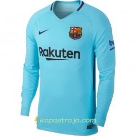 Billiga Fotbollströjor FC Barcelona Borta tröja 2017/18 Långärmad 