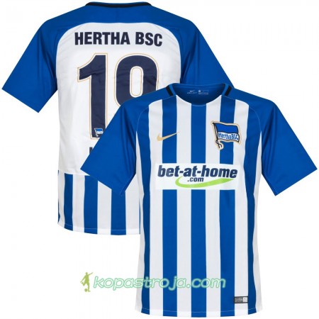 Billiga Fotbollströjor Hertha BSC Ibisevic 19 Hemma tröja 2017/18 Kortärmad