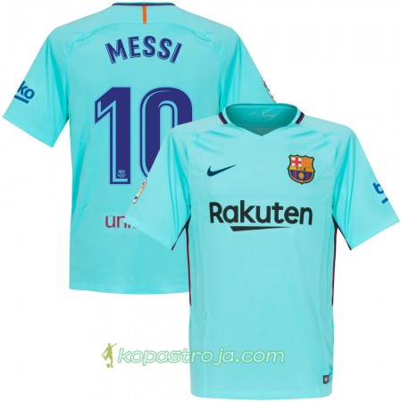 Billiga Fotbollströjor FC Barcelona Messi 10 Borta tröja 2017/18 Kortärmad