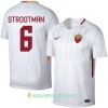Billiga Fotbollströjor AS Roma Strootman 6 Borta tröja 2017/18 Kortärmad