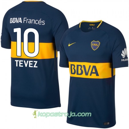 Billiga Fotbollströjor Boca Juniors Tevez Hemma tröja 2017/18 Kortärmad