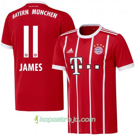 Billiga Fotbollströjor FC Bayern München James 11 Hemma tröja 2017/18 Kortärmad