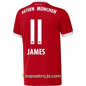 Billiga Fotbollströjor FC Bayern München James 11 Hemma tröja 2017/18 Kortärmad