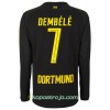 Billiga Fotbollströjor Borussia Dortmund Dembélé 7 Borta tröja 2017/18 Långärmad