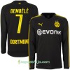Billiga Fotbollströjor Borussia Dortmund Dembélé 7 Borta tröja 2017/18 Långärmad