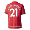 Billiga Fotbollströjor Manchester United Ander Herrera Hemma tröja 2017/18 Kortärmad