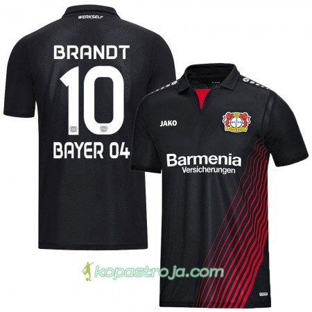 Billiga Fotbollströjor Bayer 04 Leverkusen Brandt 10 Hemma tröja 2017/18 Kortärmad
