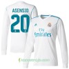 Billiga Fotbollströjor Real Madrid Asensio Hemma tröja 2017/18 Långärmad