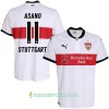 Billiga Fotbollströjor VfB Stuttgart Asano 11 Hemma tröja 2017/18 Kortärmad