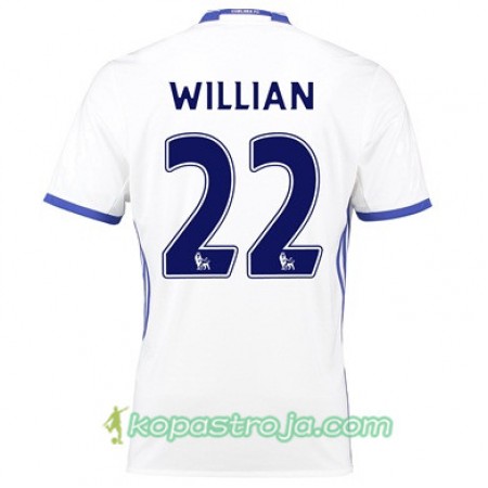 Billiga Fotbollströjor Chelsea WILLIAN 22 Tredje tröja 2017/18 Kortärmad