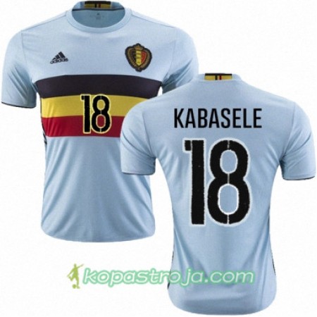 Billiga Fotbollströjor Belgien CHRISTIAN KABASELE Borta tröja Euro 2016