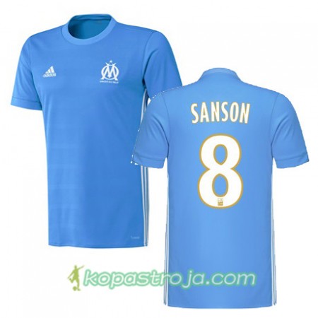 Billiga Fotbollströjor Olympique de Marseille Morgan Sanson 8 Borta tröja 2017/18 Kortärmad