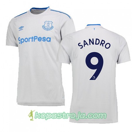 Billiga Fotbollströjor Everton SANDRO Borta tröja 2017/18 Kortärmad