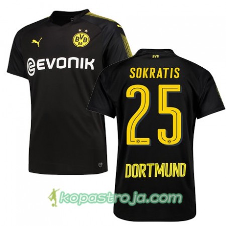 Billiga Fotbollströjor Borussia Dortmund SOKRATIS 25 Borta tröja 2017/18 Kortärmad