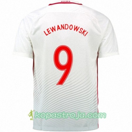 Billiga Fotbollströjor Polen ROBERT LEWANDOWSKI Hemma tröja Euro 2016