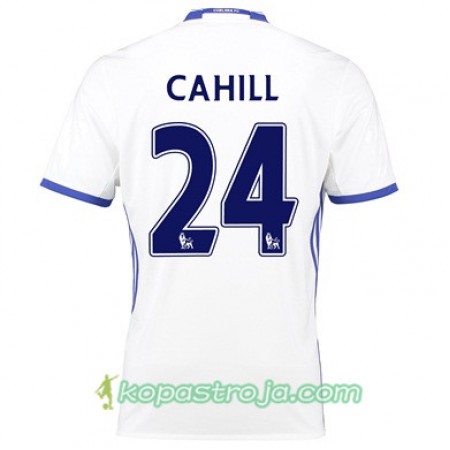 Billiga Fotbollströjor Chelsea CAHILL 24 Tredje tröja 2017/18 Kortärmad