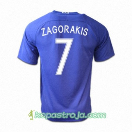 Billiga Fotbollströjor Grekland THEODOROS ZAGORAKIS Borta tröja 2016/17 Kortärmad