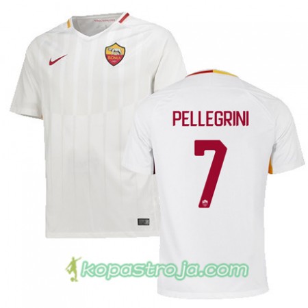 Billiga Fotbollströjor AS Roma PELLEGRINI 7 Borta tröja 2017/18 Kortärmad