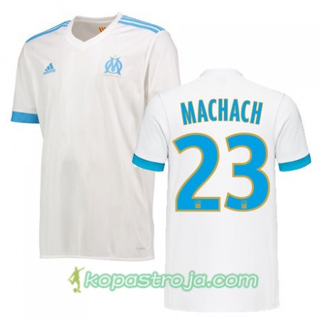 Billiga Fotbollströjor Olympique de Marseille ZINEDINE MACHACH 23 Hemma tröja 2017/18 Kortärmad
