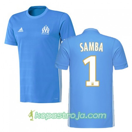 Billiga Fotbollströjor Olympique de Marseille BRICE SAMBA 1 Borta tröja 2017/18 Kortärmad