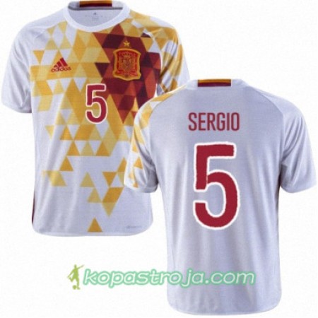 Billiga Fotbollströjor Spanien SERGIO BUSQUETS Borta tröja Euro 2016