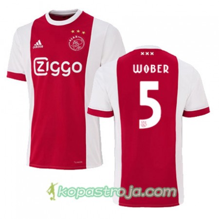 Billiga Fotbollströjor AFC Ajax MAXIMILIAN WOBER 5 Hemma tröja 2017/18 Kortärmad