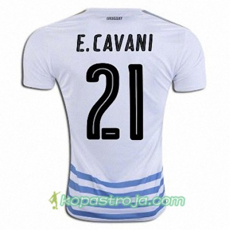Billiga Fotbollströjor Uruguay EDINSON CAVANI Borta tröja 2016/17 Kortärmad