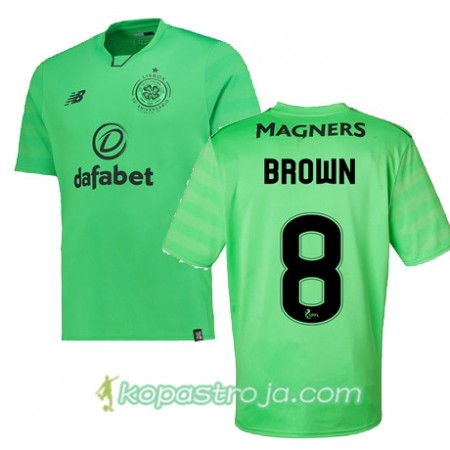 Billiga Fotbollströjor Celtic FC SCOTT BROWN Tredje tröja 2017/18 Kortärmad
