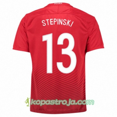 Billiga Fotbollströjor Polen MARIUSZ STEPINSKI Borta tröja Euro 2016