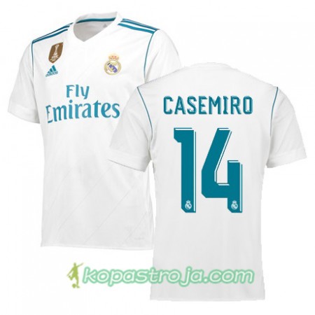 Billiga Fotbollströjor Real Madrid CASEMIRO 14 Hemma tröja 2017/18 Kortärmad