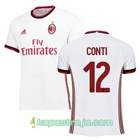 Billiga Fotbollströjor AC Milan CONTI 12 Borta tröja 2017/18 Kortärmad