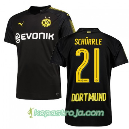 Billiga Fotbollströjor Borussia Dortmund SCHURRLE 21 Borta tröja 2017/18 Kortärmad