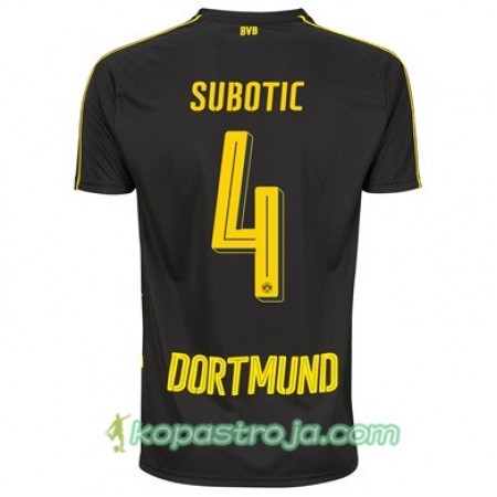Billiga Fotbollströjor Borussia Dortmund SUBOTIC 4 Borta tröja 2017/18 Kortärmad