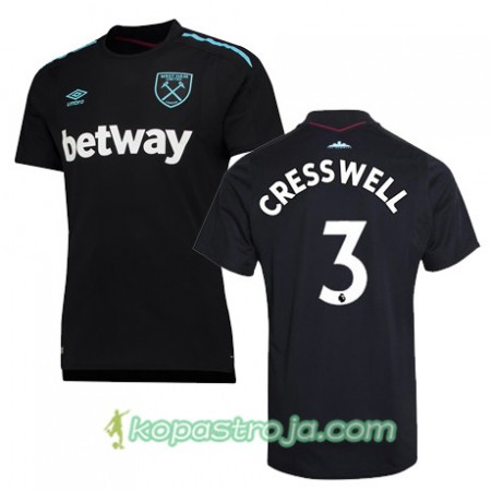 Billiga Fotbollströjor West Ham United CRESSWELL Borta tröja 2017/18 Kortärmad