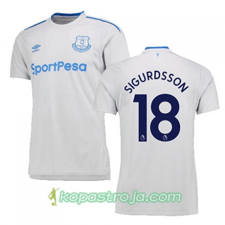 Billiga Fotbollströjor Everton SIGURDSSON Borta tröja 2017/18 Kortärmad