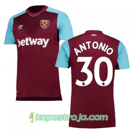 Billiga Fotbollströjor West Ham United ANTONIO Hemma tröja 2017/18 Kortärmad